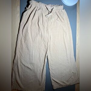 Nordstrom Girls Tan Corduroy Pants